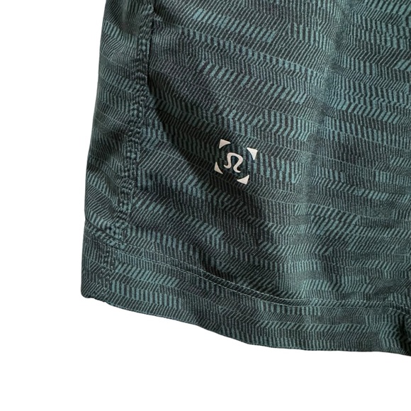 Lululemon T.H.E. Short Luxtreme Liner 9" Amplified Dark Emerald Black Mens Med - Picture 5 of 13